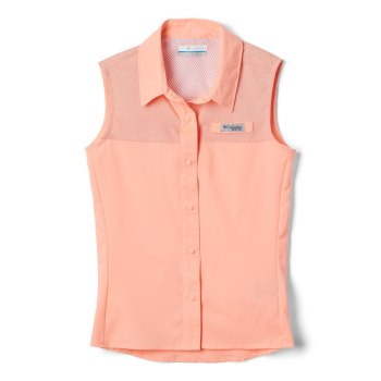 Dívčí Košile Columbia PFG Tamiami Sleeveless Růžové VIBQTS316